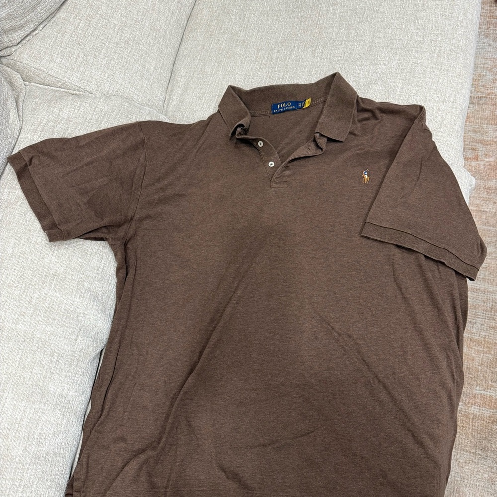 Polo by Ralph Lauren Brown Classic Polo Shirt